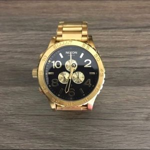 Nixon 51 30 gold black